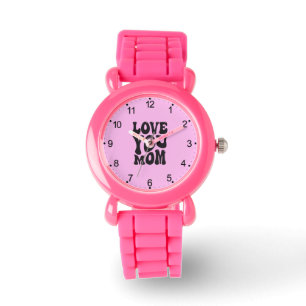 Montre Love You Mom - Fête des mères