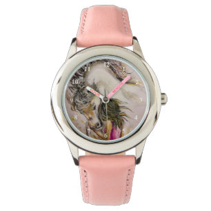 Montre Lovely Friends - Peinture aquarelle -