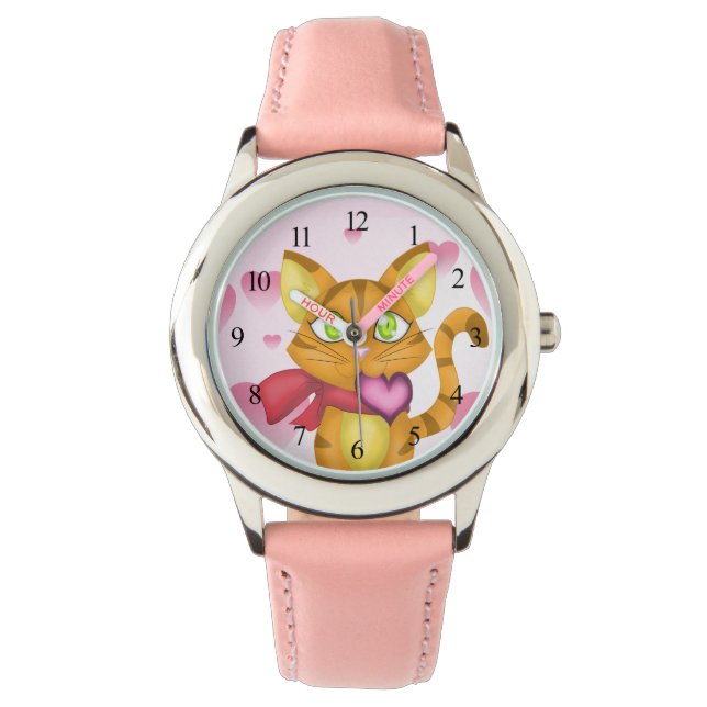 Montre Lovely Kitty (devant)
