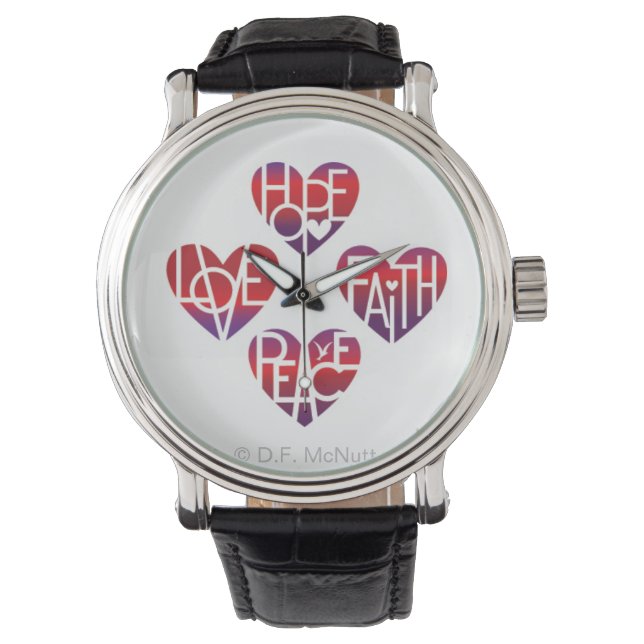 Montre Lover's Heart® LOVE X 4 Watch (devant)