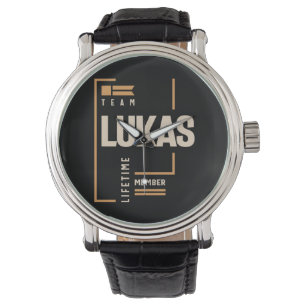 Montre Lukas Nom personnalisé - Lukas amusant