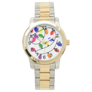 Montre Lumières à carreaux