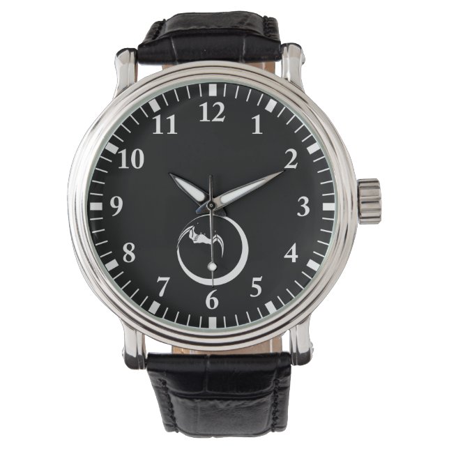 Montre Lune et Chauve-Souris (devant)