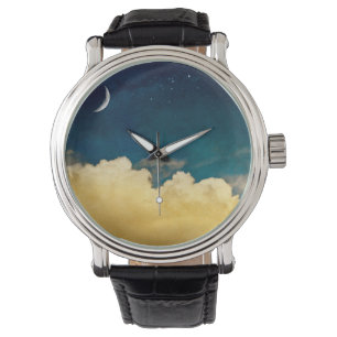 Montre Lune et Cloudscape