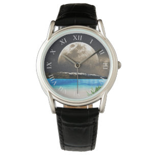 Montre Lune Et Plage
