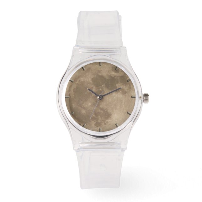 Montre Lune Pleine lune Montre Poignet Cadeaux d'a (Recto)