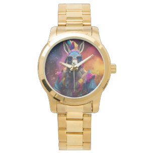 Montre Lunettes bleues Funky Donkey