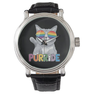Montre Lunettes de soleil pour chat Purride Gay Pride Arc