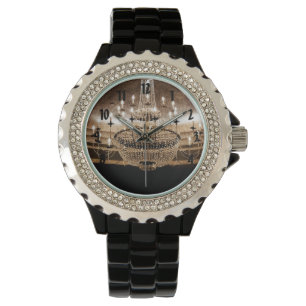 Montre Lustre en cristal Dazzle Glitz Glam Glamor Watch