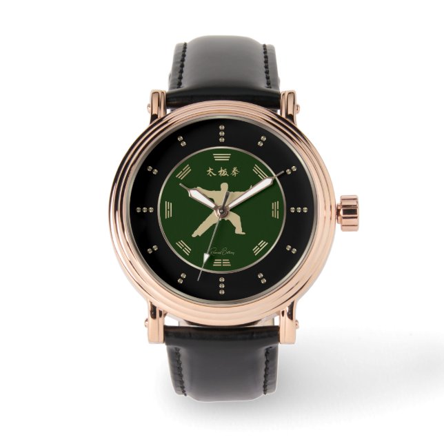 Montre Luxe Gold Tai Chi (Recto)