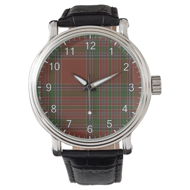 Montre MacBean Clan Tartan (devant)