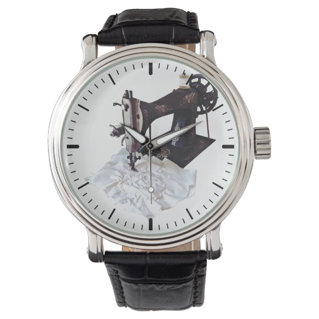 Montre Machine à coudre vintage vers 1900 (devant)