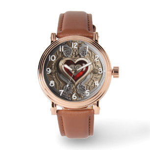 Montre Machine à temps Steampunk - Vintage coffre au trés