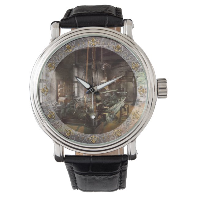 Montre Machiniste - Lathe - A long lathe (devant)