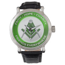 Montre Maçonnique Verte