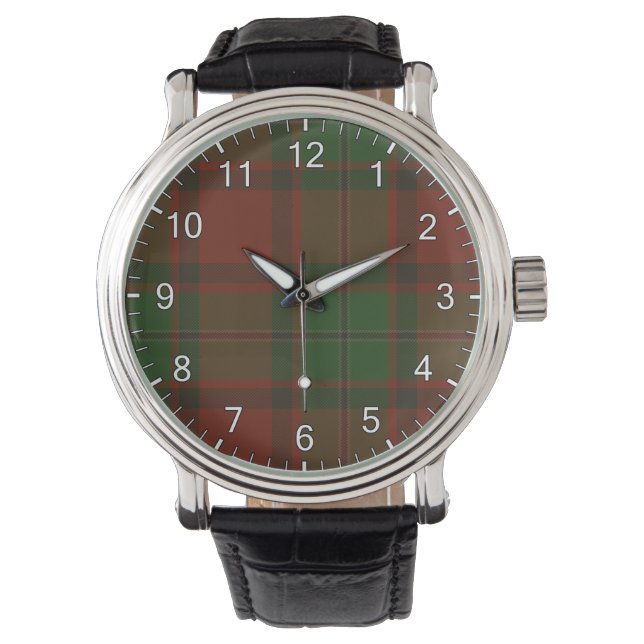 Montre MacPhail Clan Tartan (devant)