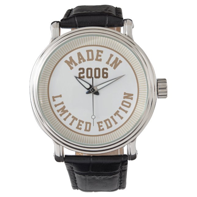 Montre Made en 2006 (devant)