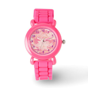 Montre Magnifique et élégante camée rose