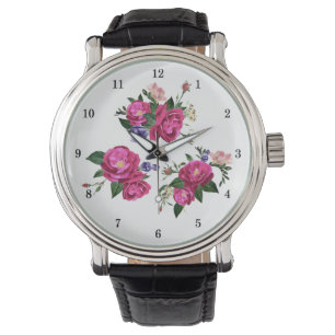 Montre Magnifique Rose Wrist Watch