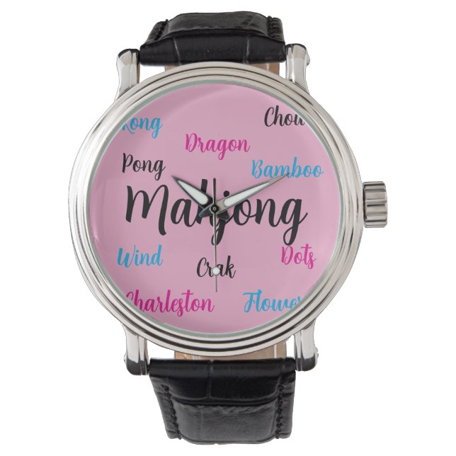 Montre Mahjong (devant)