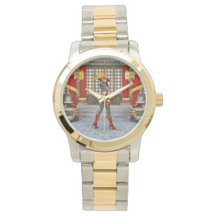 Montre Maiden, guerrier asiatique