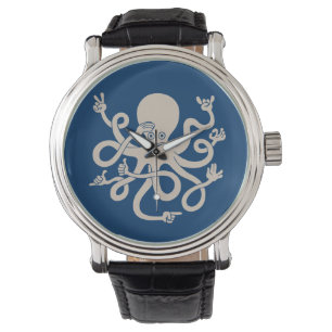 Montre Mains d'octopus