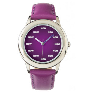 Montre "MAINTENANT" observez (le pourpre)