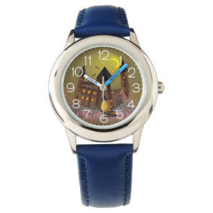 Montre Maison de sorcière Halloween effrayante et château