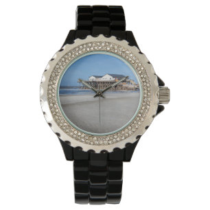 Montre Maison sur pilotis à la plage de St Peter Ording