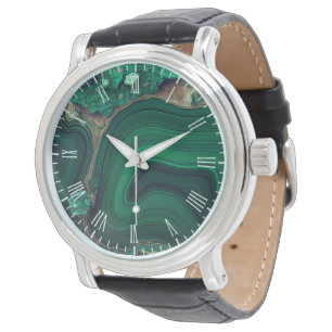 Montre Malachite Cu6CO3(OH)2