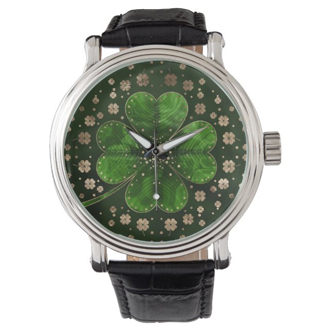 Montre Malachite et or (devant)