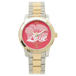 Montre Mama Bear Noms simples et chics Personnalisé Perso