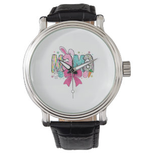 Montre Mama Mini Pâques assorti Mama Lapin T-shirt de jou