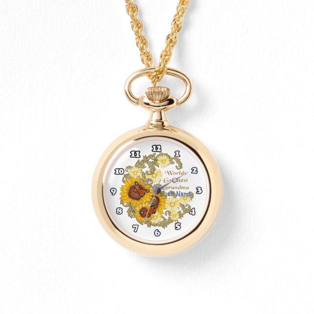 Montre Mamie Tournesol (Recto)