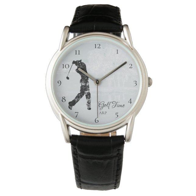 Montre *~* Man Golf Course Tree Pond Golf (devant)