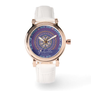 Montre Mandala Purple