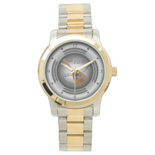 Montre Mandoline ~ Parchemin Musical ~ Haut-parleur Argen