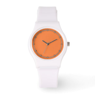 Montre Mango orange couleur Accent prêt à customiser