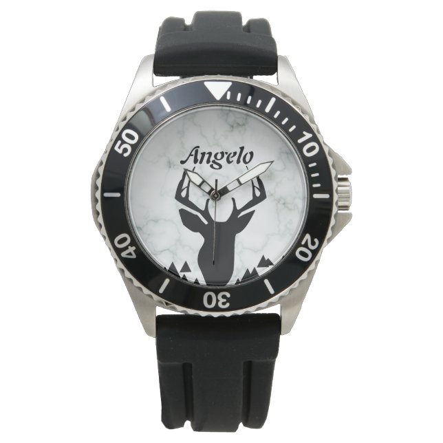 Montre Marble Deer Mens Chasse (devant)