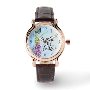 Montre Marcher par la foi Bible Verse