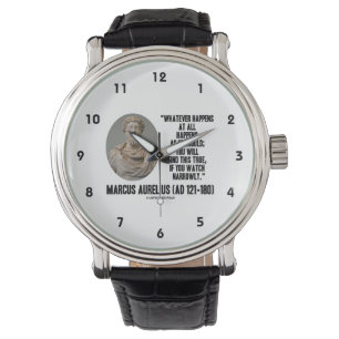 Montre Marcus Aurelius celui qui se produise du tout se