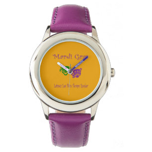 Montre Mardi Gras Masques Rouler