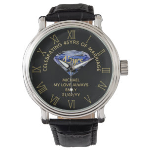 Montre Mari du 45e anniversaire du Mariage - Commémoratio