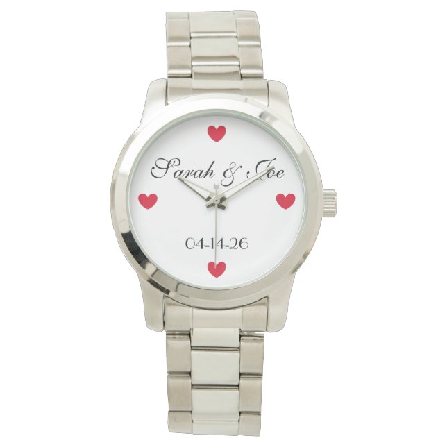 Montre Mariage des Coeurs d'amour (devant)