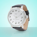 Montre Mariage du meilleur homme Groomsmen de la f<br><div class="desc">Rien de plus agréable que d'obtenir une montre personnalisée comme un remerciement pour avoir fait un excellent travail le jour de votre mariage.</div>