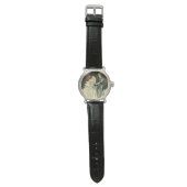 Montre Mariés de mariage Art Déco vintage (Plat)