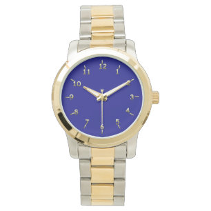 Montre Marine et or