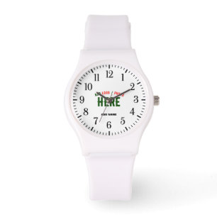 MONTRE MARQUE BLANCHE MODERNE ET PERSONNALISABLE VÉRIFIÉE