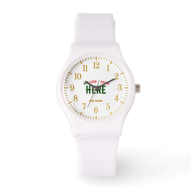 MONTRE MARQUE BLANCHE MODERNE ET PERSONNALISABLE VÉRIFIÉE (Recto)