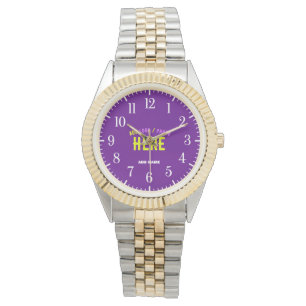 MONTRE MARQUE VÉRIFIÉE EN ARGENT MODERNE ET STYLISÉ